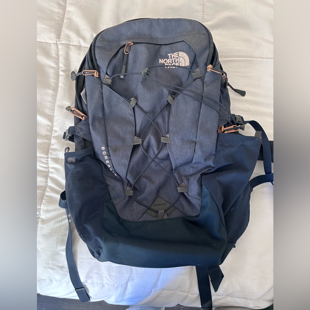 North face backpack, used for one year